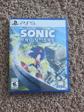 Sonic Frontiers for PS5 - Blue Cover